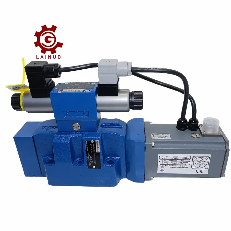 Электрогидравлические распределительные клапаны серии 4WRTE16E125L-4X/6EG24ETK31/A1M 4wrze 4WRZE16W8