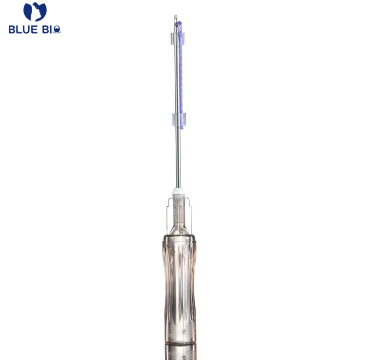 Blue bio nose threads lifting cog thread 19g 38mm nose shaping long lasting tension protein pdo threads