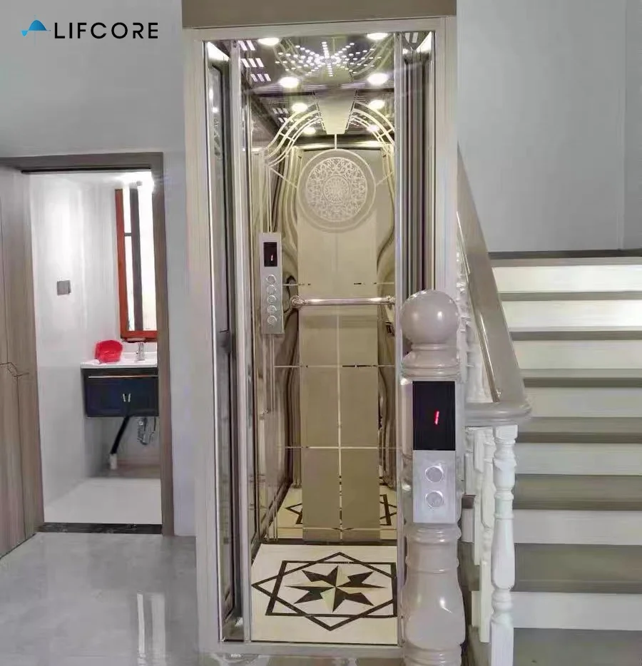 200kg Home Elevator 3 Floors Building House Small Elevator for Home
