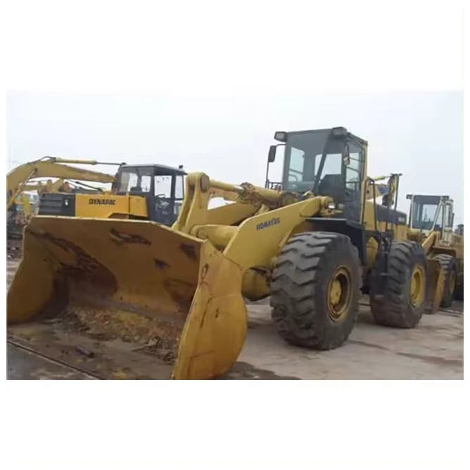 Высокое Качество Komatsu WA470 оборудование подержанные строительные машины колесные погрузчики для продажи
