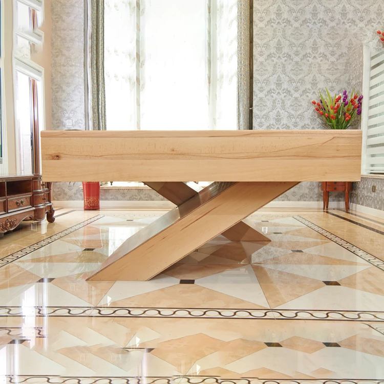 Modern special design 9ft solid wood frame  billiard pool table