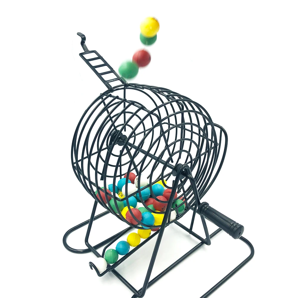 3/5 inch Multi-color Plastic Replacement Bingo Balls for Bingo Games