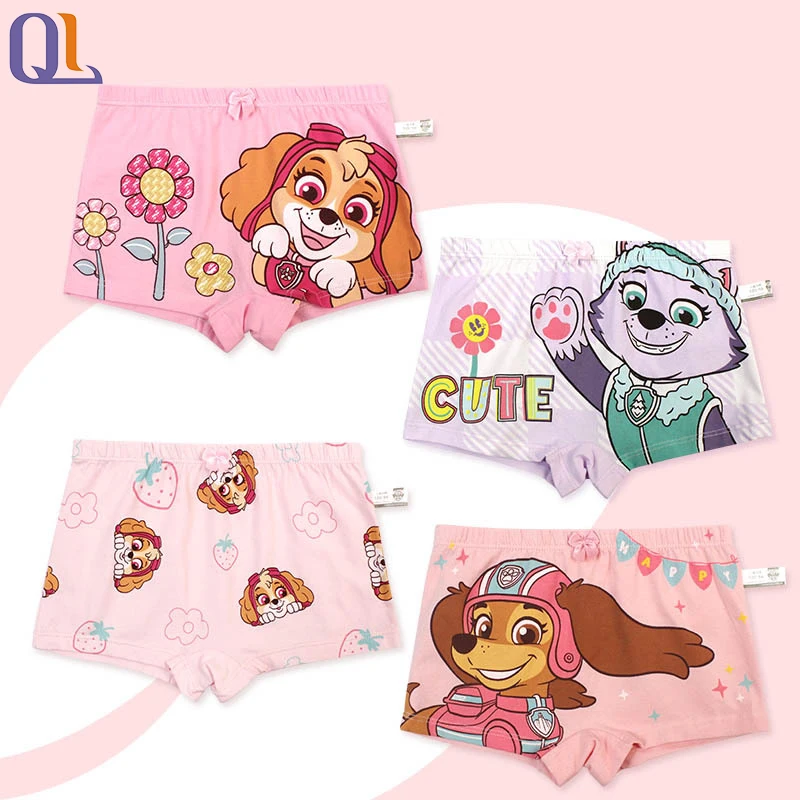 High Quality  Girls Cartoon Briefs Underwear Printing Panties Kids Brief Boys Soft Cotton Boxers Children Boxer Briefs