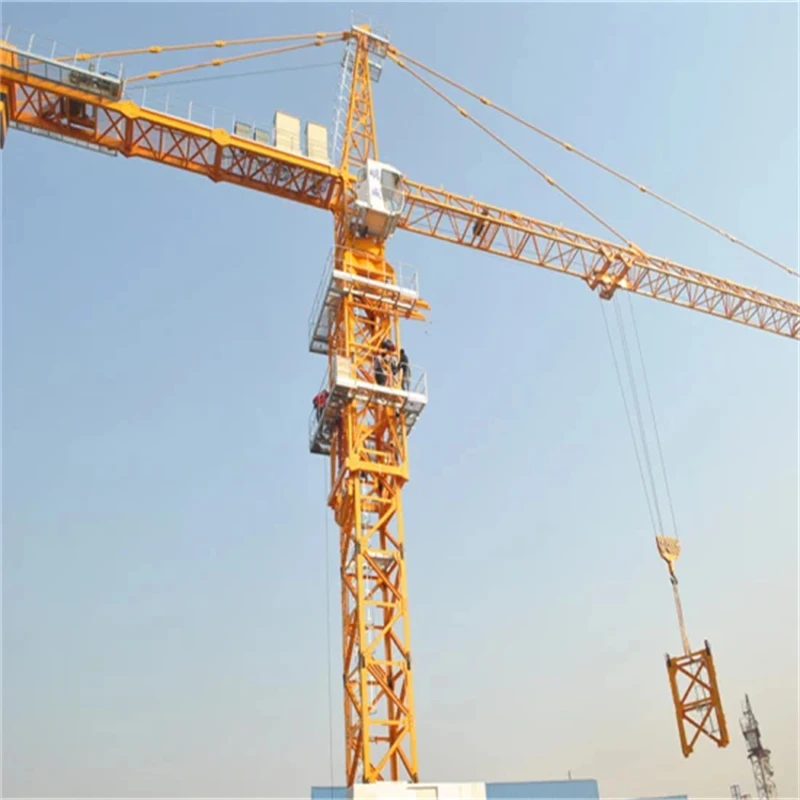 China Top Brand Used 10 Ton Tower Crane with Core Components Pump