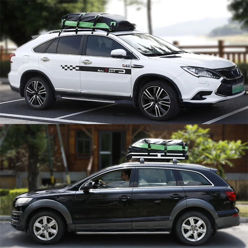 Guangzhou factory supply waterproof large capacity top carrier car cargo roof bag for all car