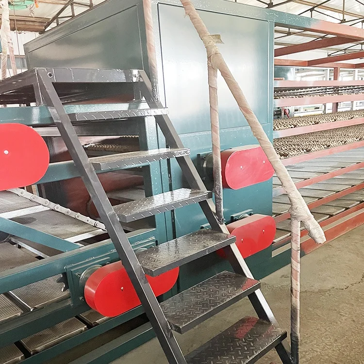 Fully Automatic rotary egg pallet making machine 4000pcs/hr pulp molding machine egg tray forming machine