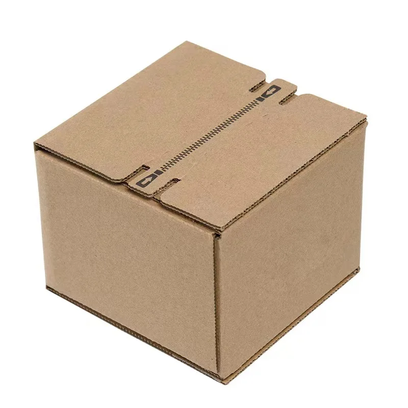 Wholesale Zipper Carton Box Shipping Corrugated Cardboard Storage Carton Box with Zipper Tear Strip
