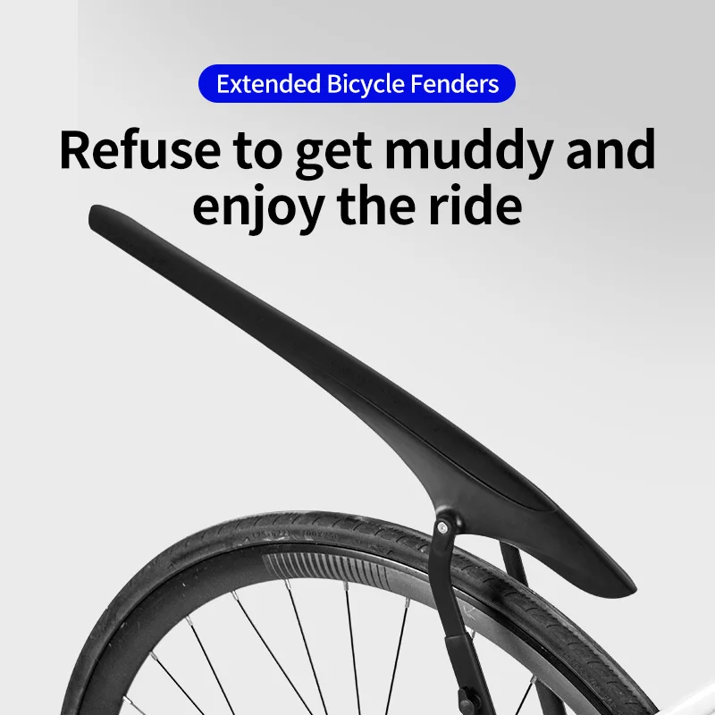 Bicycle Mudguard Road Mountain Bike Front Rear Fender Mudguard Set Quick Release Mountain Portable Bike Mudguard