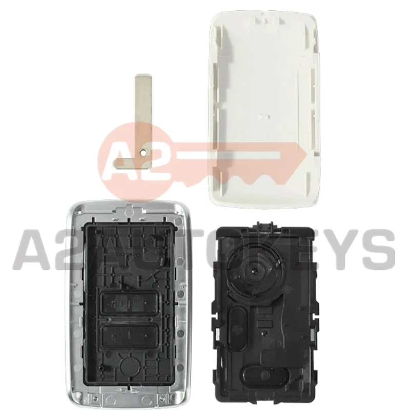 A2AUTOKEYS 4 Buttons 4A 433MHZ  Smart Control Card Car Remote Key For Renault Megane 4 Talisman Espace 5 Kadjar