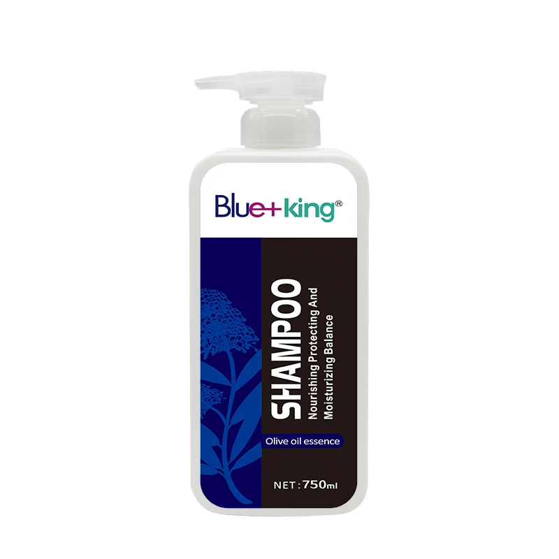 High Quality Blue+King Organic Hair Shampoo 750ml Hotel Soaps and Shampoos