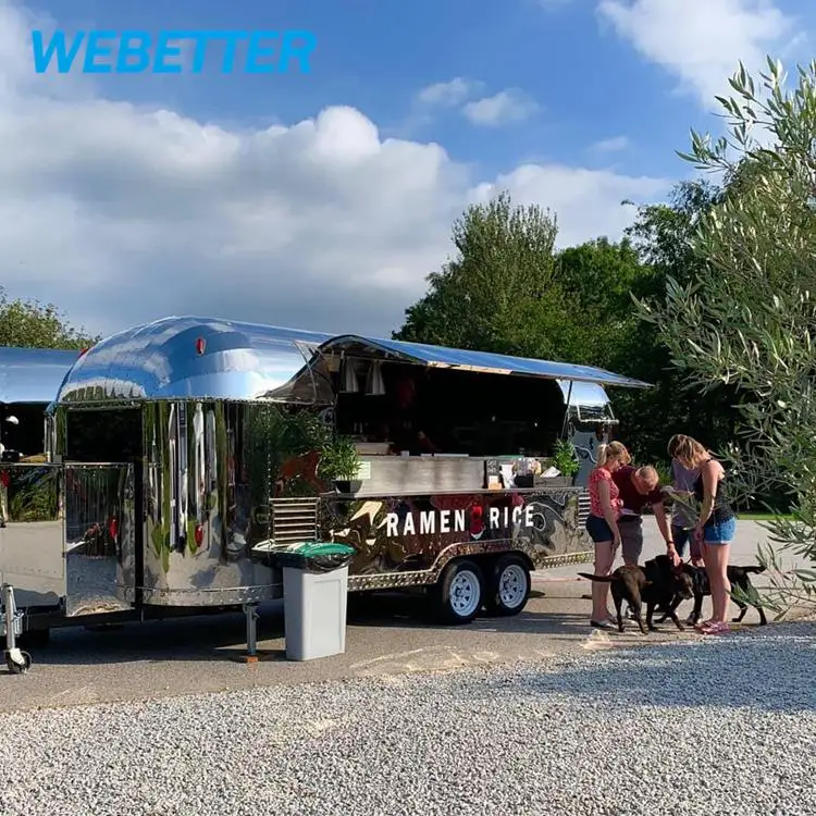  WEBETTER киоск для продажи еды на заказ мобильный