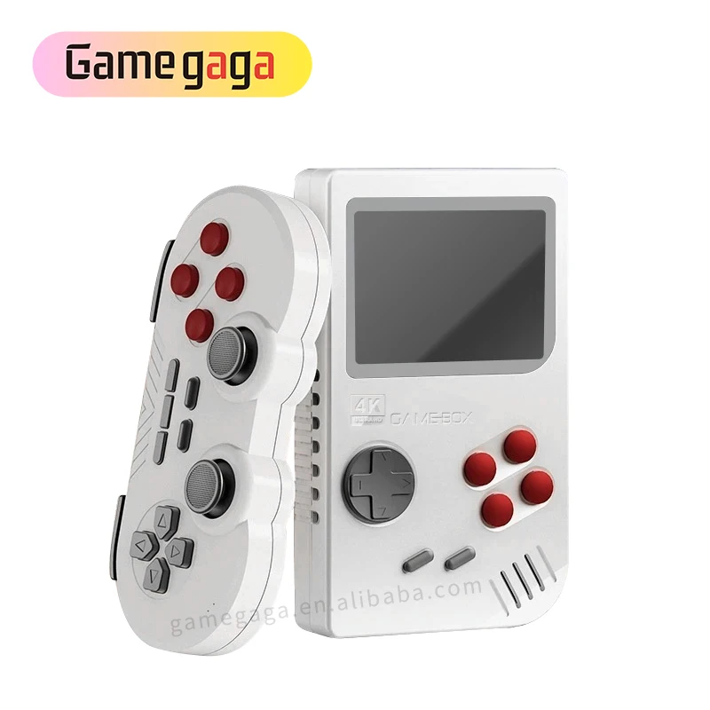 Ye K8 Game Console 4K TV Output 64GB 30000 Games Wireless Controllers Portable Handheld Design Retro Gaming Console Game Box