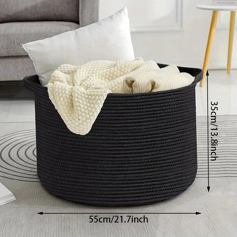 Dirty Clothes Bin Cotton Storage Toys Oversized Foldable Handheld Clothes Storage Basket With Color/Logo