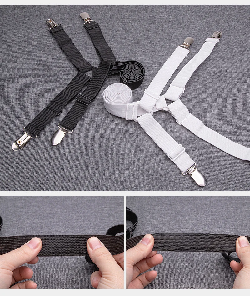 Bed Sheet Straps and Triangle Mattress Holder WITH LARGE Ready Product