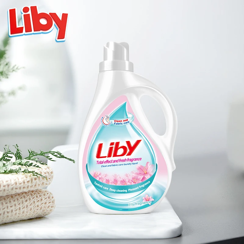 Liby Grepower omo Free sample high effective washing laundry liquid detergent soap powder liquid cleaning clothes OEM/ODM