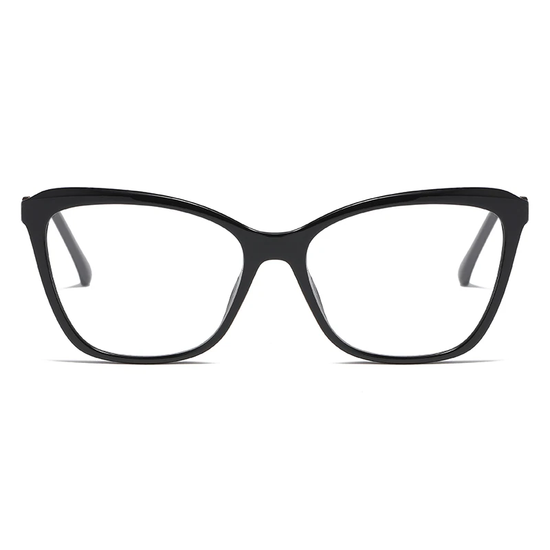 Wholesale Custom Logo Fashion Ladies Cat Eye Injection Optical Eyeglasses Frame