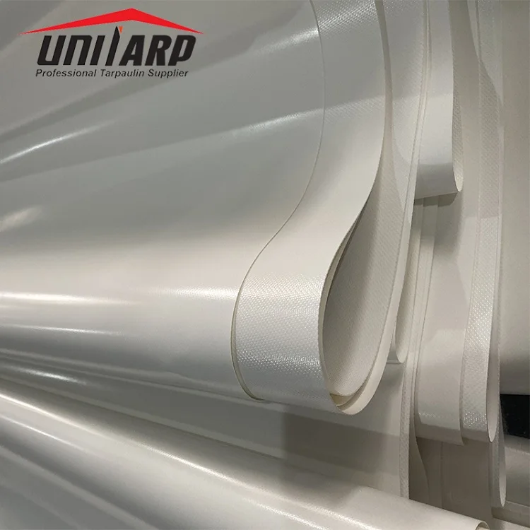 550gsm 610gsm 650gsm Outdoor PVC Coated Tarp, Rollos Lonas Para Toldos 1000D Blackout  PVC Tent Tarpaulin Fabric