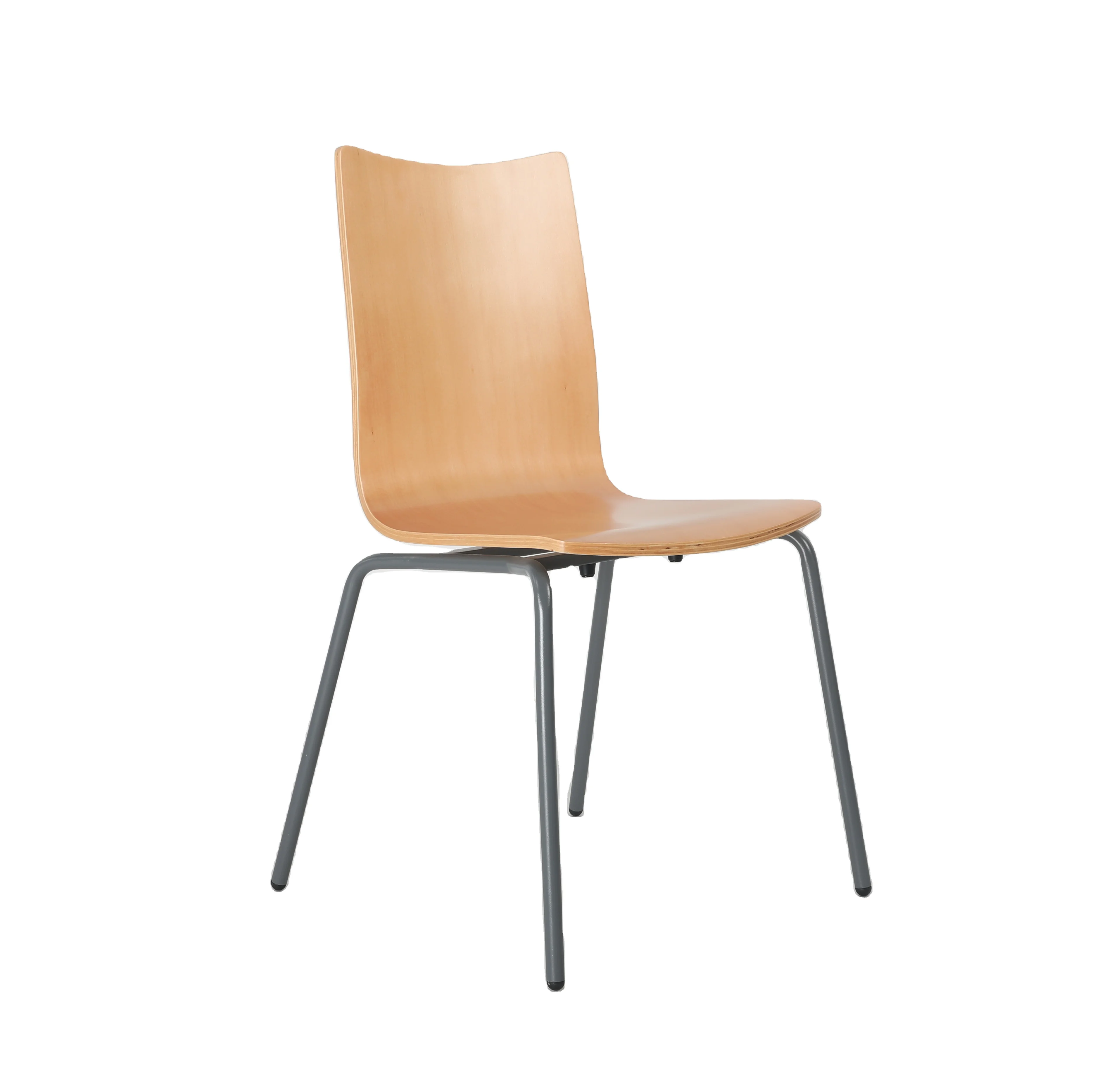 Дешевый ресторанный обеденный стул из бентового дерева