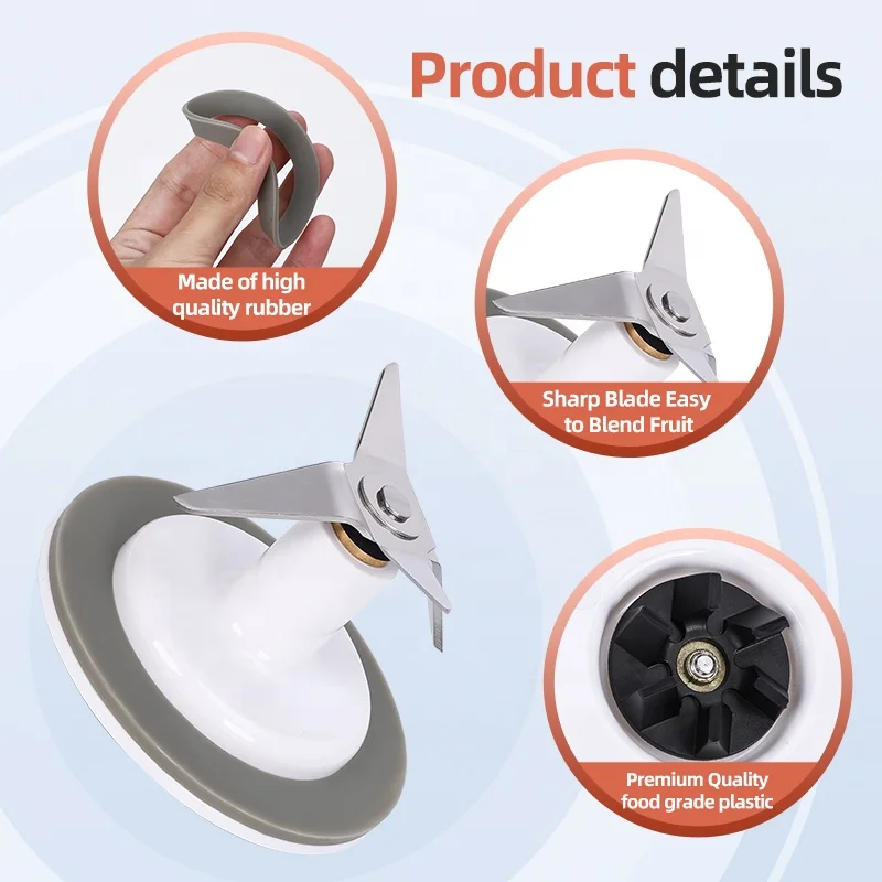 Резиновая прокладка и основание блендер замена стальной лезвие смесителя