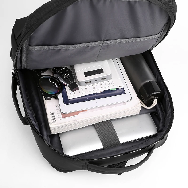 Factory Smart Backpack For Travelling Bagpack Mens Business Back Packs Laptop Travel Backpack Bag With USB Charging Port