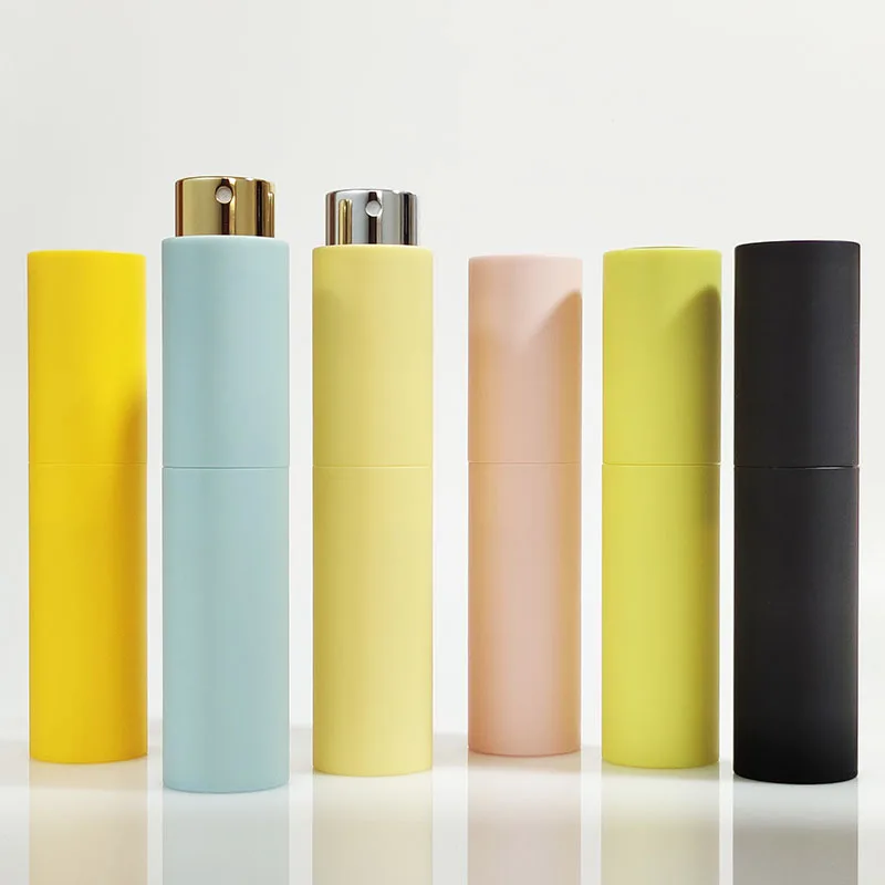 8ml 10ml 20ml Empty Colorful Refill Degradable Plastic Travel Atomizer Perfume Bottle Spray
