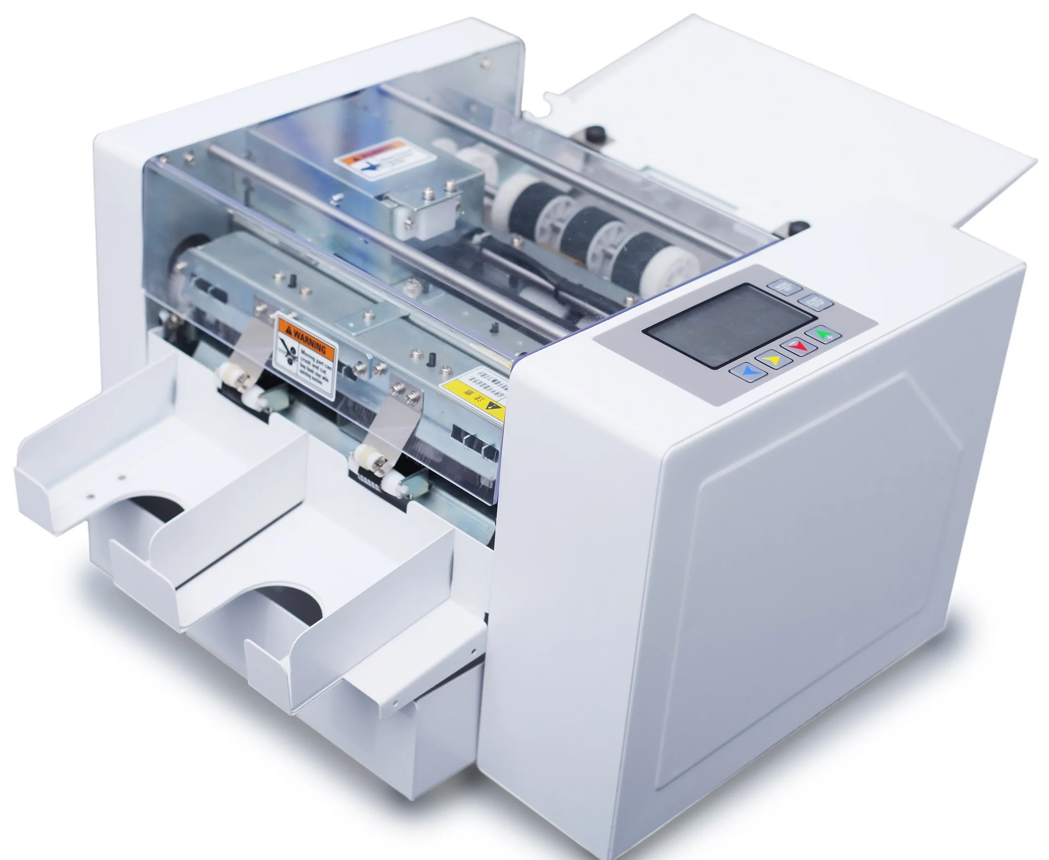 
A4 size desktop full automatic business card cutter at high speed A4 CE 