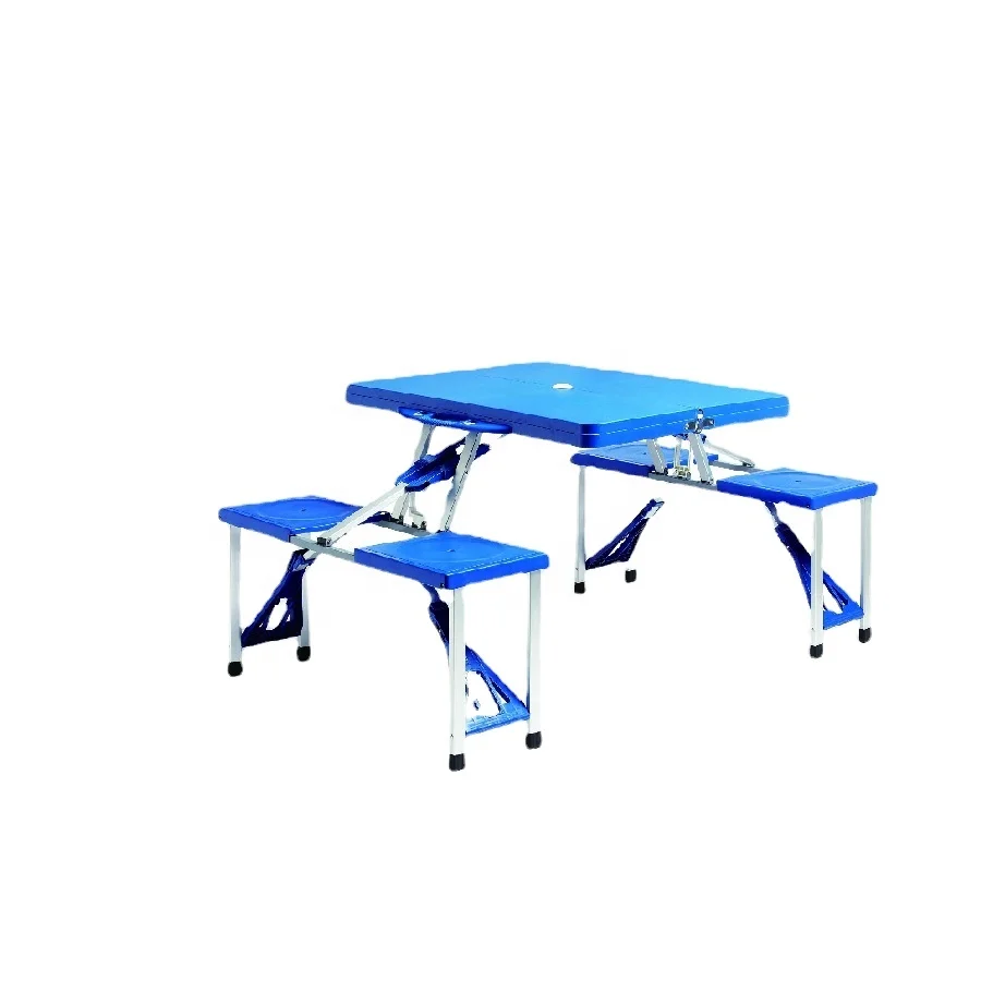Hangrui Ultralight Outdoor Tourist Camping Folding Table Chair Set for Outdoor and Indoor Use camping kitchen table