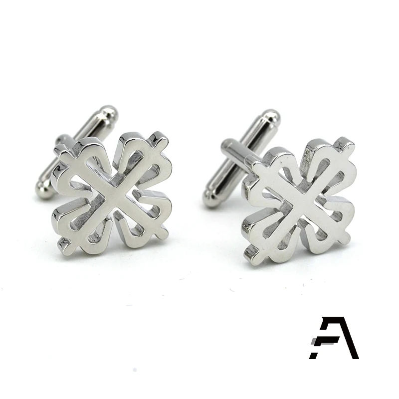 Серебряные запонки-кресты Calatrava на заказ