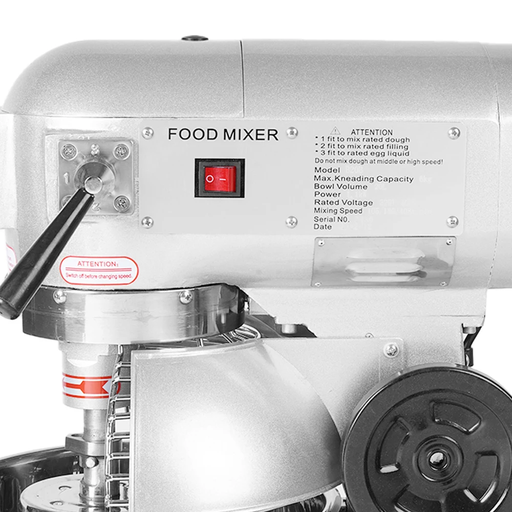 Hot Sale 50 Liter  Bakery Equipment Commercial Planetary Mixer with Safe Guard