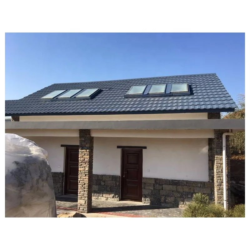 Storm-Resistant Aluminium Zinc Construction Roof Tiles 1340mm Sand Coated Sand-Coated Metal Roofing Shingles OEM Free spare part