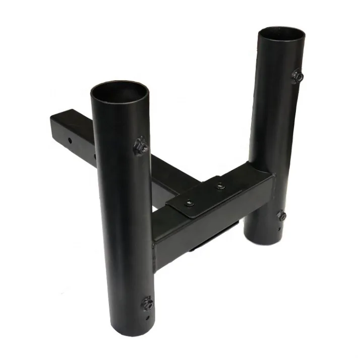 Trailer hook double mount flagpole and bracket bracket, suitable for SUV, MPV flagpole and bracket bracket