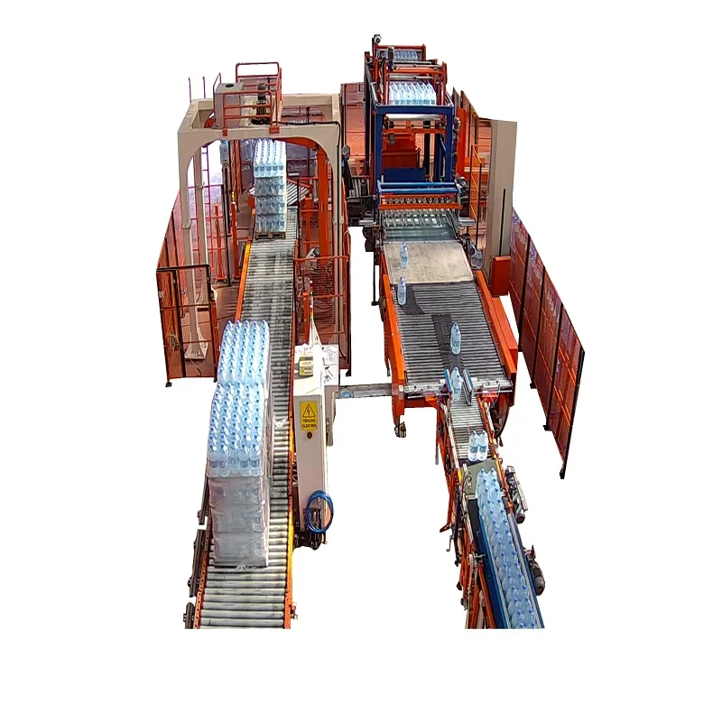 Fully Automatic Robotic Packaging Production Line Carton Erector Robotic Boxing Robotik Palletizing