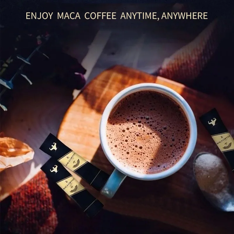  Лидер продаж OEM/ODM быстродействующий кофейный порошок Maca Energy удобный экстракт для повышения мужской силы и снятия