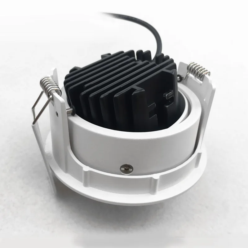 HUAYING Engineering Project High-end Aluminum Changeable Reflector Indoor Bathroom 10watt Down Light Led Lamp Downlight