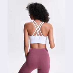 China Manufacturer New Model Sublimation Alo Yoga Sports Bras For Sale In Stock