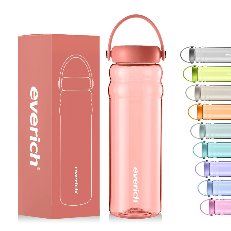 Customized 1000 ML Bpa Free Reusable Clear Gym Plastic Waterbottle 1L Motivational Sport Ps Tritan Nalgene Water Bottle