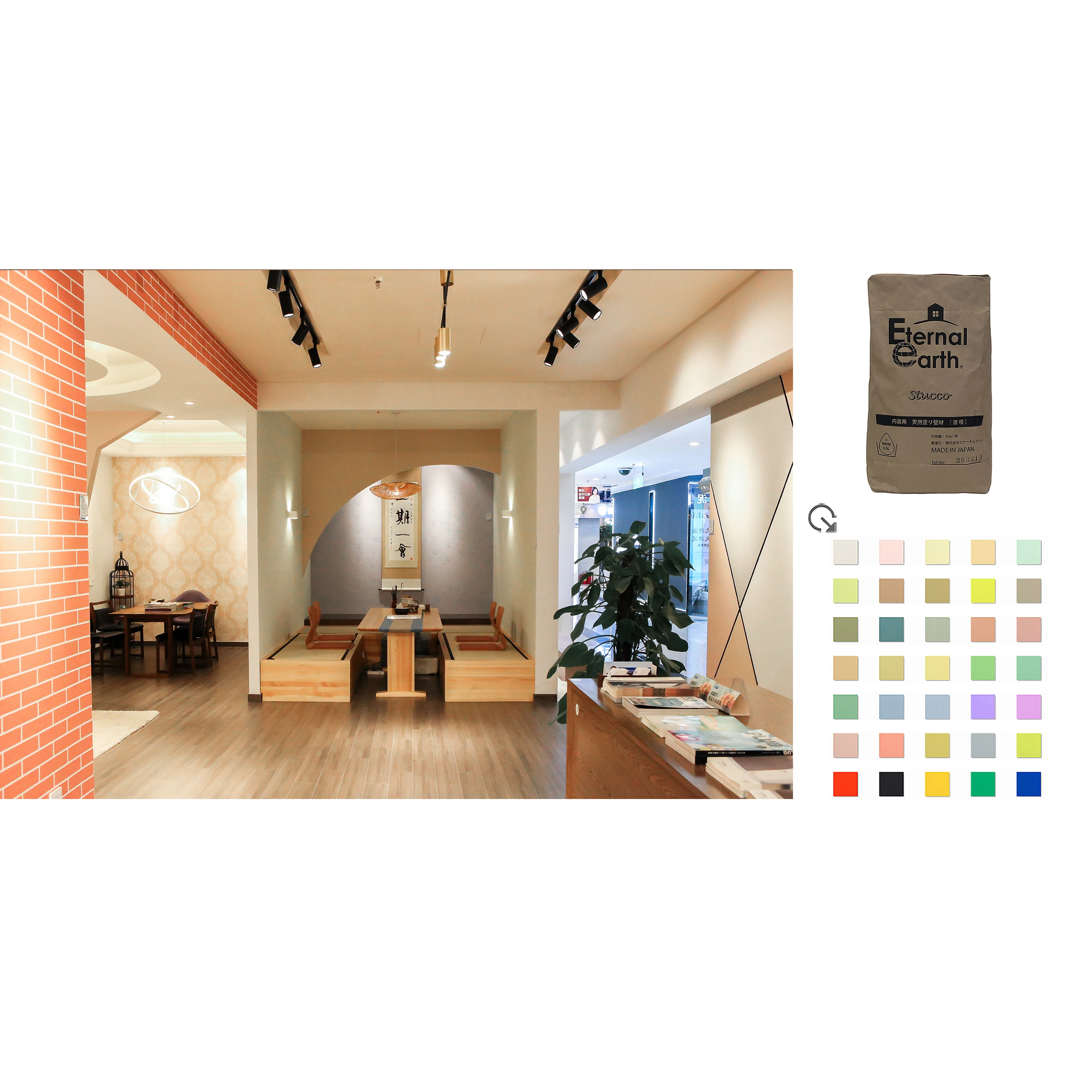 
Various color diatom mud plaster anti bacterial coating with favorable price 