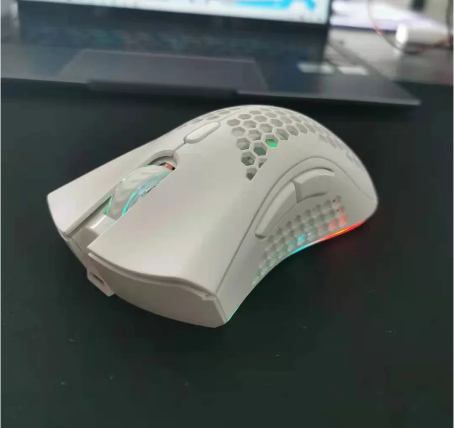 
New Ffashion Gaming Computer USB White Mouse OEM Custom Logo Rechargeable Optical Wireless Mouse 