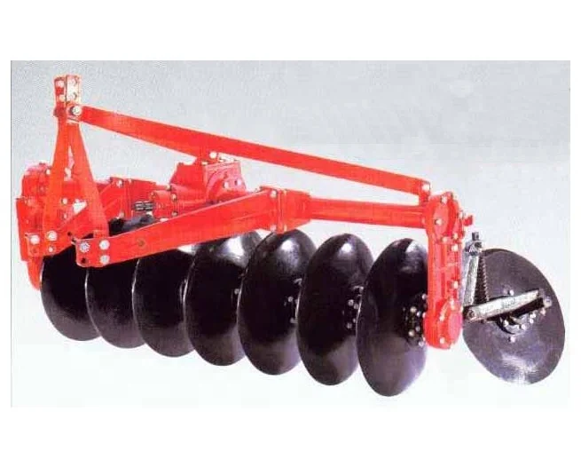 agricultural tractor rotary driven disc plough