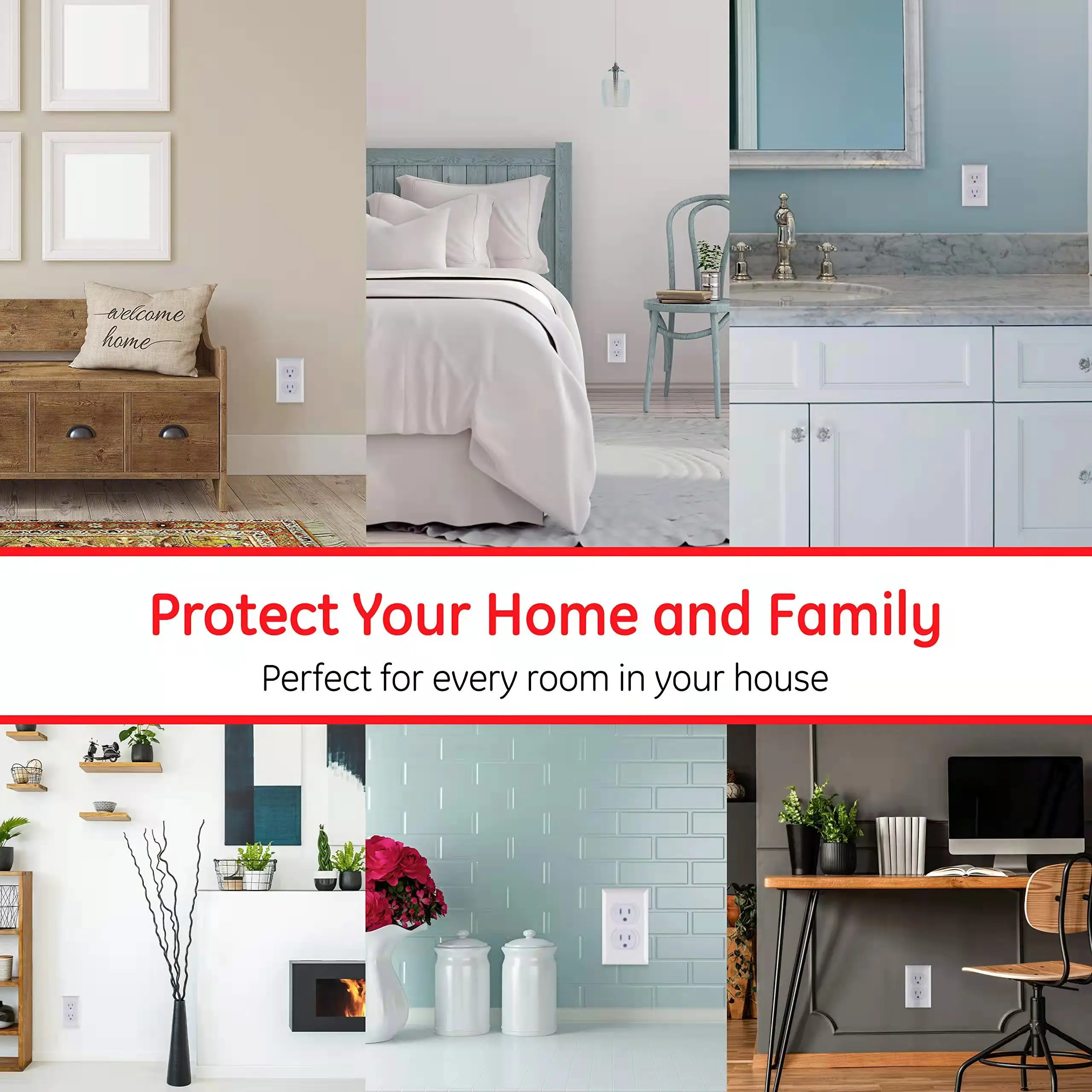 Electric outlet covers child proof electric  baby electrical protection baby safety plug covers UK plug socket cover