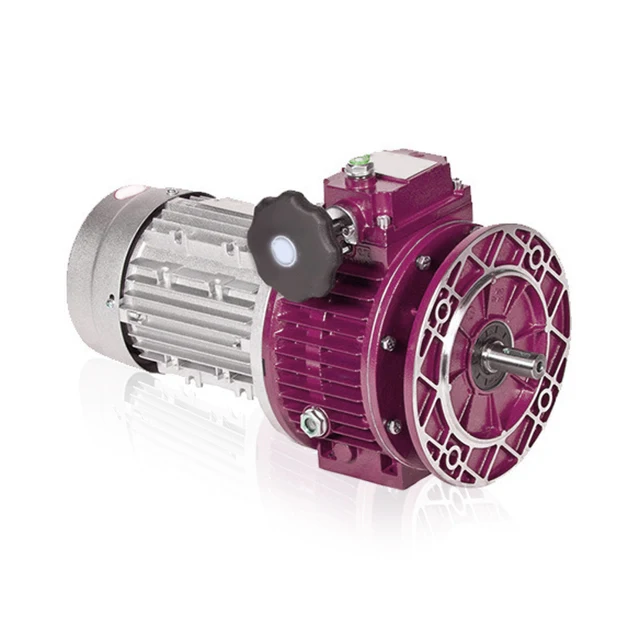 UDL series planetary cone disk step-less transmission worm gearbox speed variator with motor