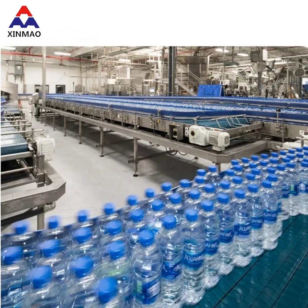 XINMAO Best 3 in 1 Drinking  Water Making Equipments Bottling Machines Water Bottle Filling Capping Production System