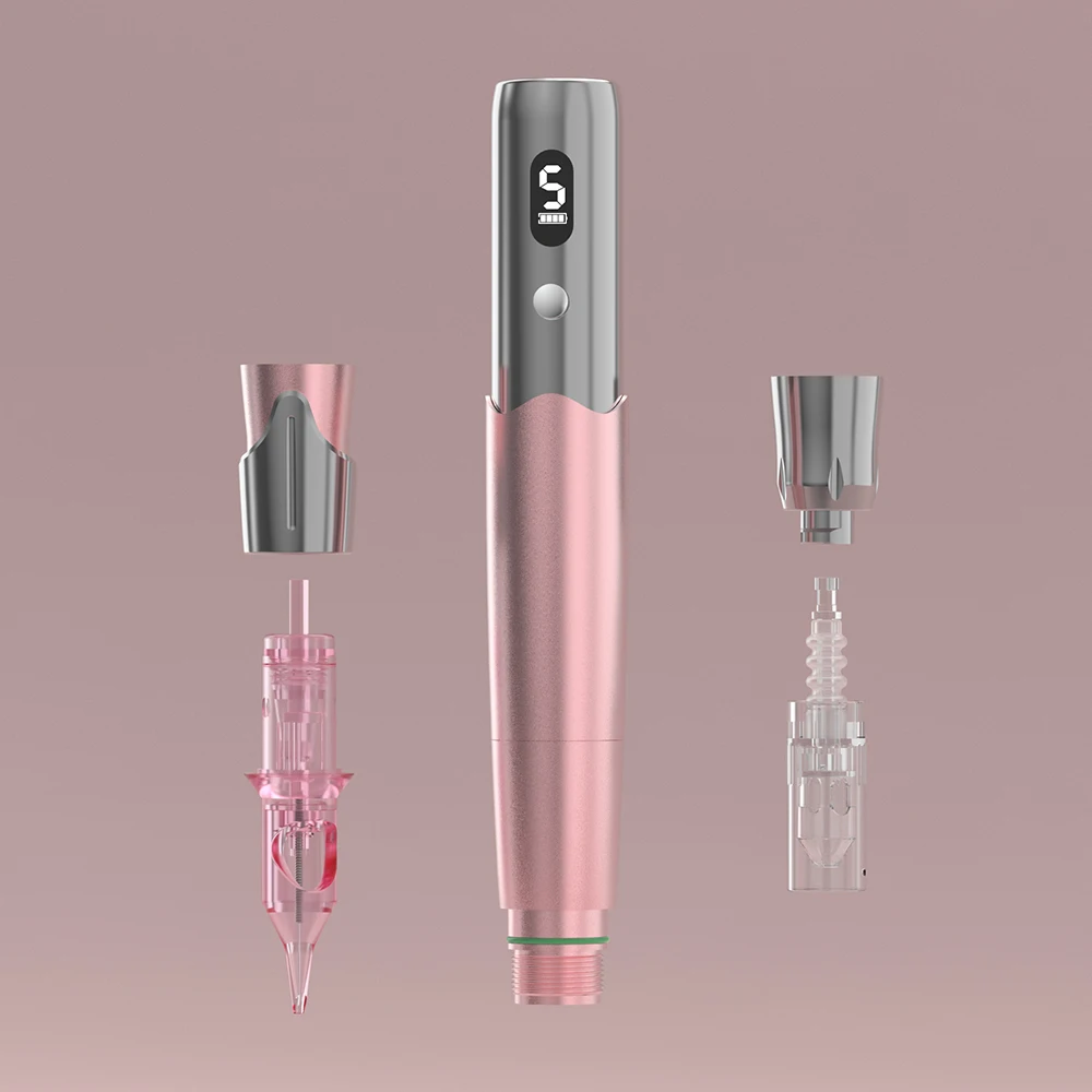 Brand Custom Eyebrow Machine Wireless Permanent Makeup Professional MTS Machine Permanent Makeup Supplier Tattoo Machine