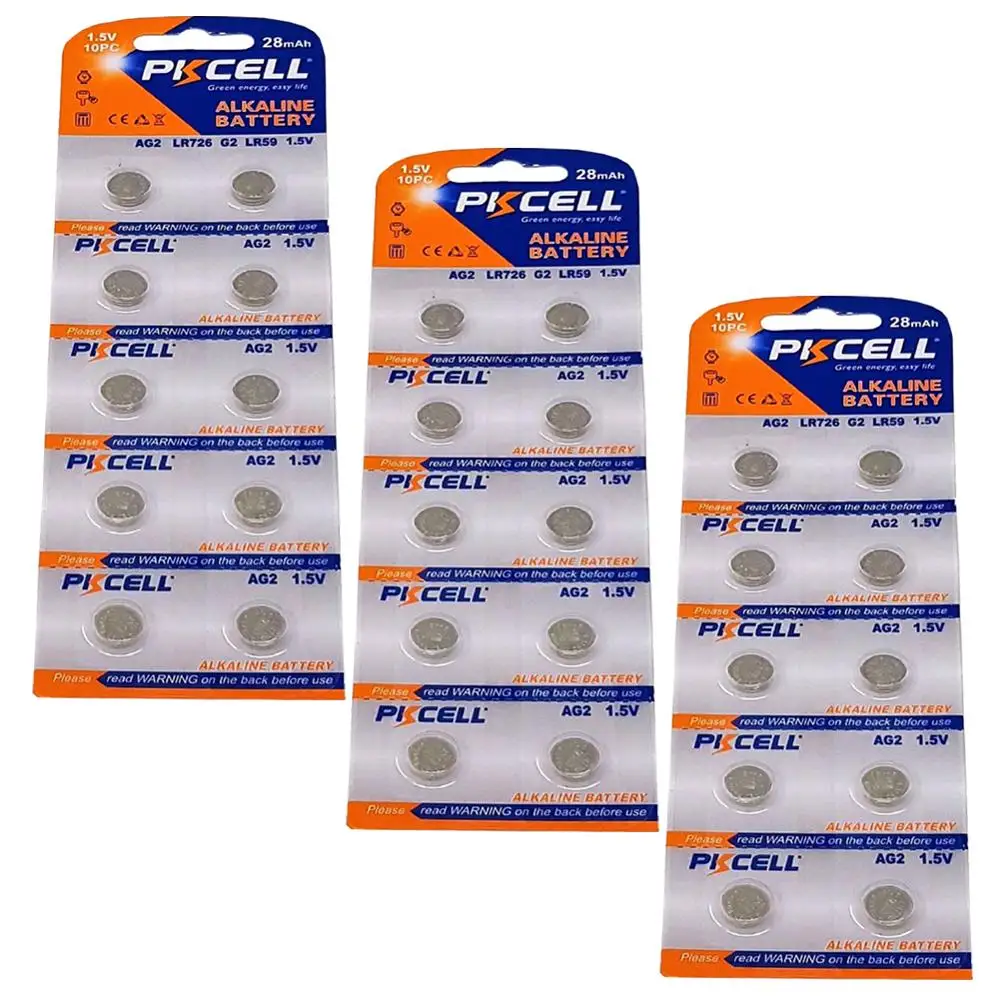 Primary  0% hg Watch Battery  Ag2   LR59  197  Lr726 106  1.5V  10B Alkaline button battery