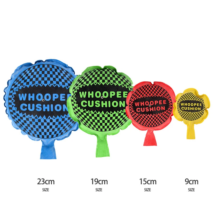 8*8cm Creativity Whoopee Cushion Toy Whoopee Self Inflating Whoopee Cushion Classic Fart Balloon Joke Prank Party