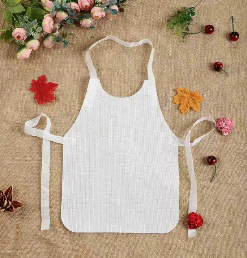 Одноразовый нетканый фартук/pp/pe + pp без рукавов фартук ПВХ для охлаждения