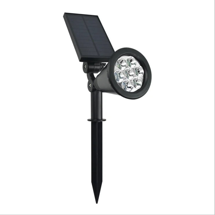 
Solar Ground Plug Light New Outdoor Waterproof Courtyard Villa Garden Lawn Spotlight Outdoor Bright Landscape 