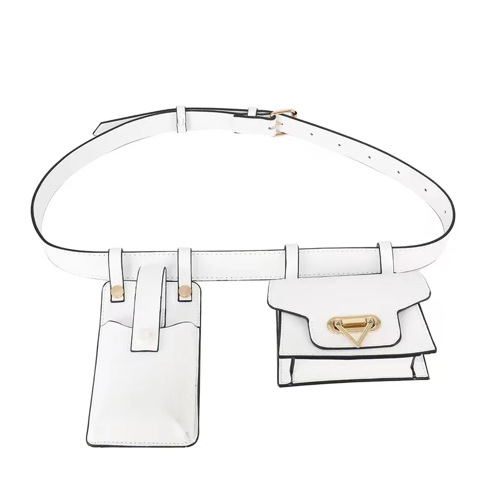 S Y Ladies Waist bag Pack Leather Fanny Pack Luxury Women Belt Bag Crossbody Bags Casual Chest Pack Female Purse