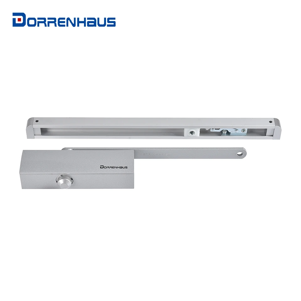 DORRENHAUS D900H European Style Overhead Hydraulic Automatic Sliding Arm Door Closer For 20-45kg Door