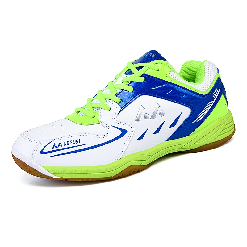 Badminton shoes fitness training professional men and women general rubber sole anti-slip breathable sports shoes